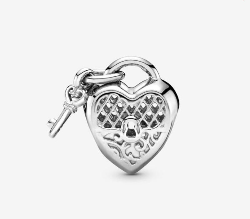 Love You Heart Padlock Charm – Fiancée Jewellers