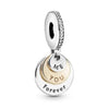 Me & You Forever Dangle Charm - Item #791979CZ - FINAL SALE