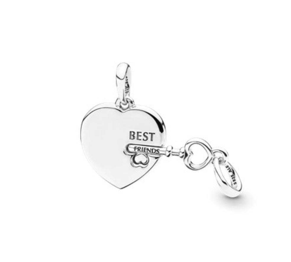 Best Friends Heart & Key Pendant - Item #398130 - FINAL SALE