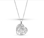 Family Tree Heart Pendant Necklace - Item #396582ENMX-75 - FINAL SALE