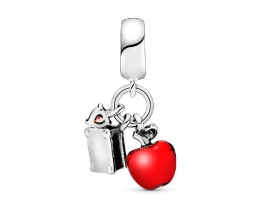 Disney Snow White’s Apple & Heart Dangle Charm - Item #797486CZRMX - FINAL SALE