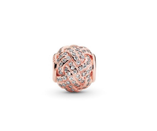 Shimmering Knot Charm - Item #781537CZ - FINAL SALE