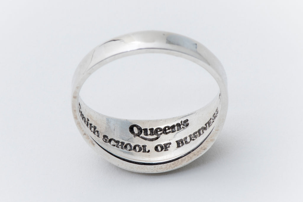Women's Smith School of Business at Queen's University Ring - Sterling Silver
