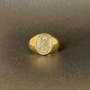 2.2 Men's Queen's University "Crest" Ring - 10K Yellow Gold