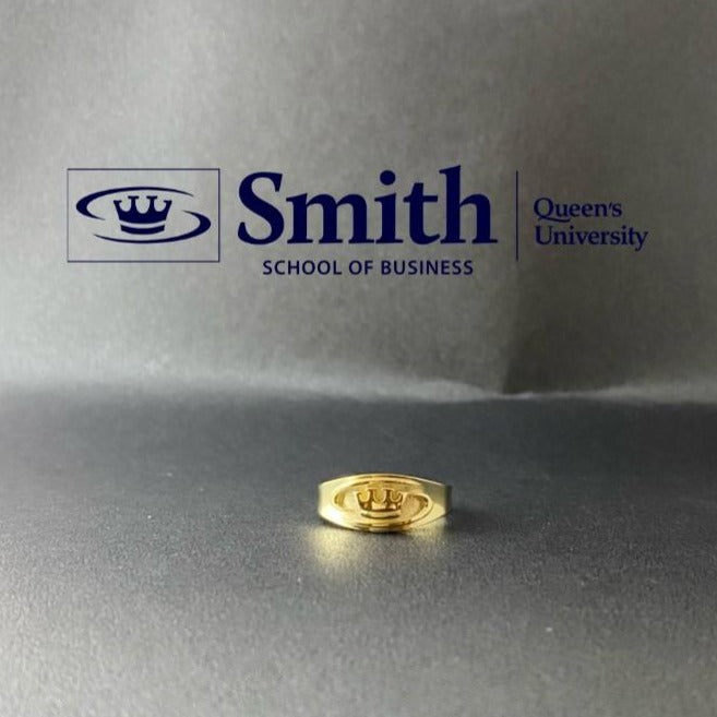 Women's, Smith School of Business at Queen's University Ring - 10K Yellow Gold