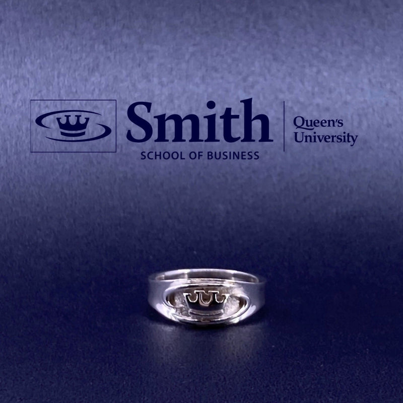 Women's Smith School of Business at Queen's University Ring- 10K White Gold