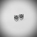 Queen's University "Q" Cuff Links - Sterling Silver