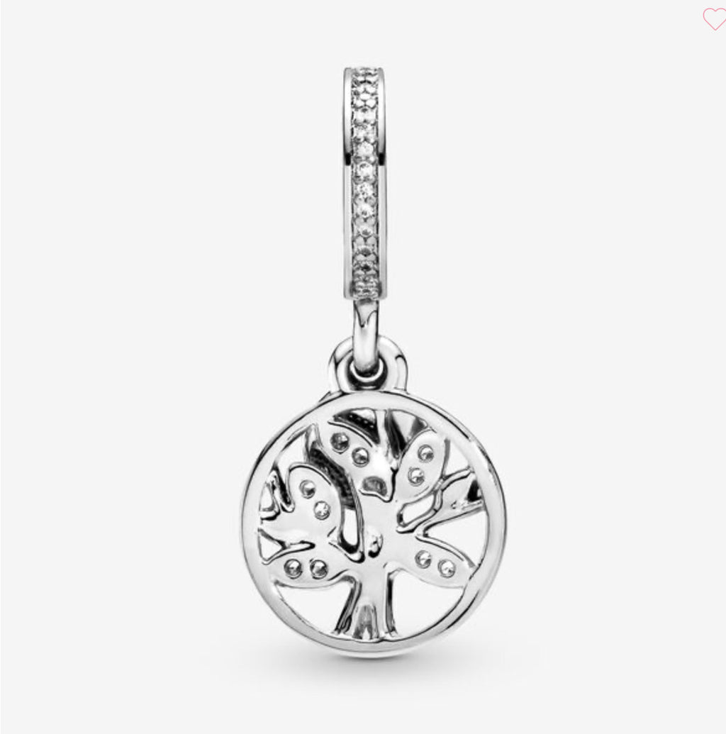 Sparkling Family Tree Necklace | Pandora UK
