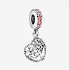 Pink Family Tree Dangle Charm