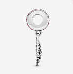 Pink Family Tree Dangle Charm